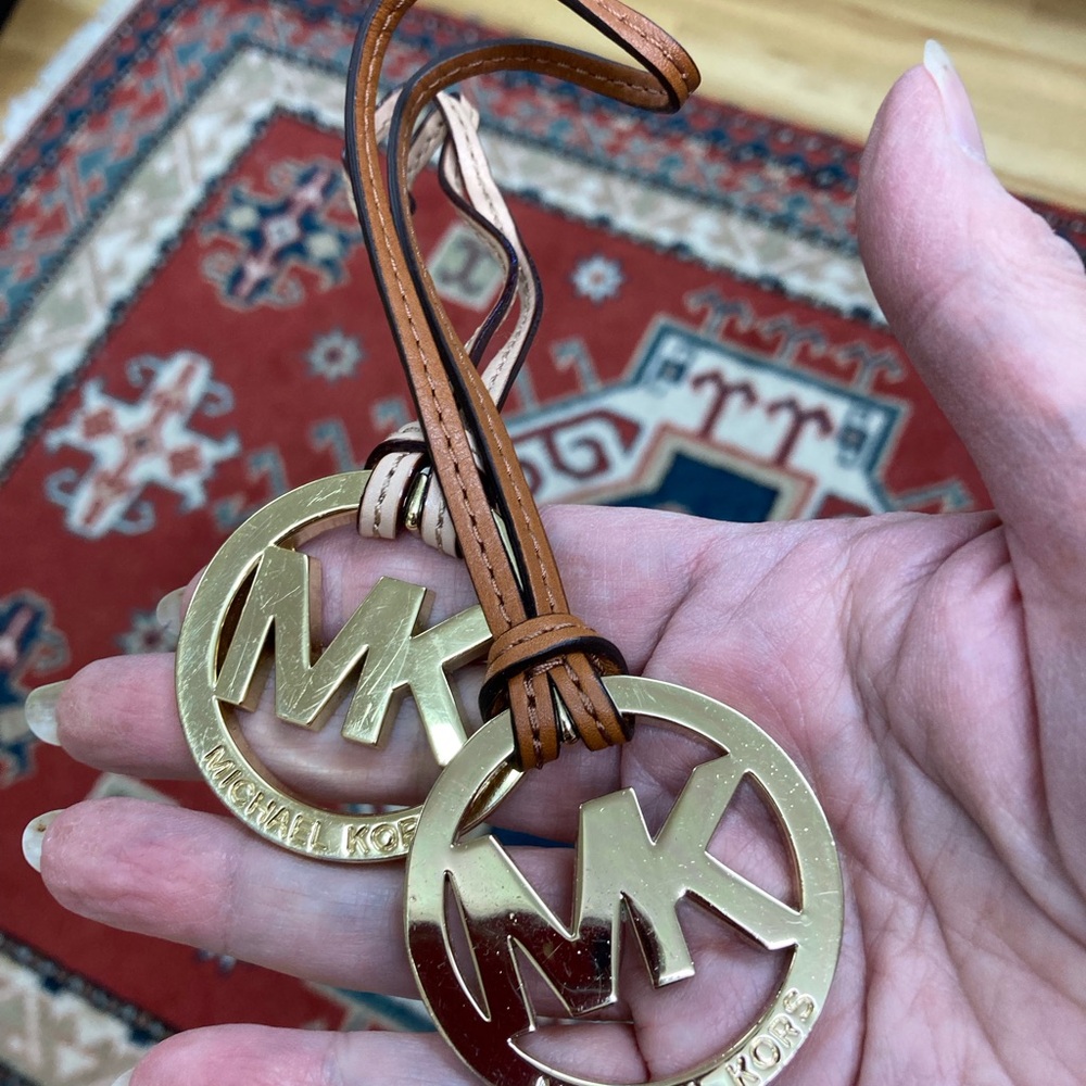 Two Michael Kors Bag Charms or Fobs